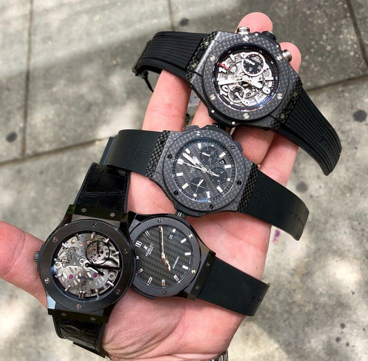 AA1 Hublot Stylish Watch - Black