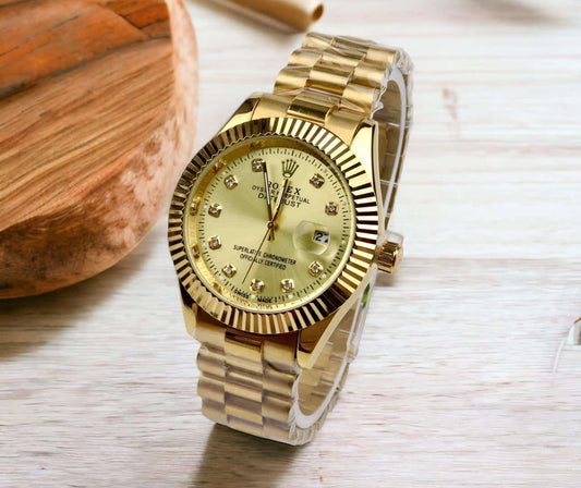 Rolex Luxury Day-date Quartz Watch With Premium Gift Box